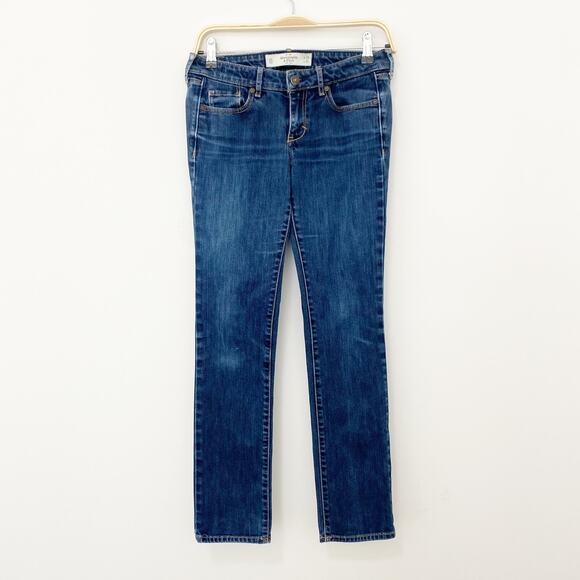 Abercrombie & Fitch Blue Skinny Jeans Size 25 - Picture 1 of 5